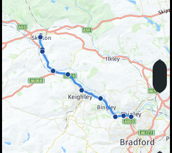 How Far Is Skipton From Bradford