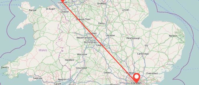 Liverpool To Bradford How Many Miles