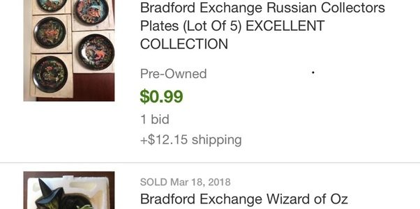 Where Can I Sell Bradford Exchange Plates