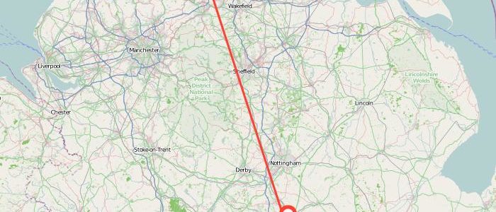 How Far Is Leicester From Bradford