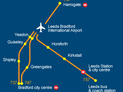 How Much Is The Bus From Harrogate To Leeds Bradford Airport