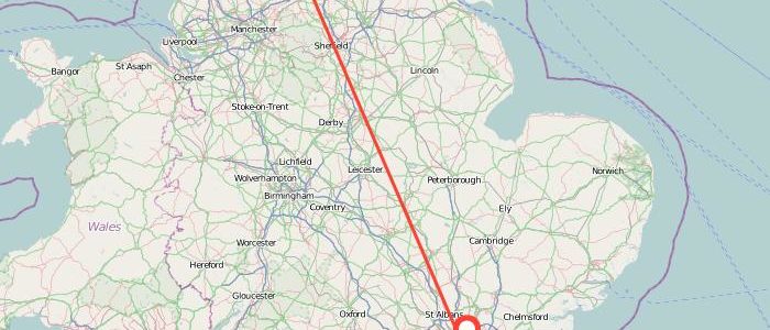 How Far Is Lancaster From Bradford