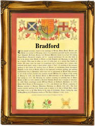 What Does The Name Bradford Mean