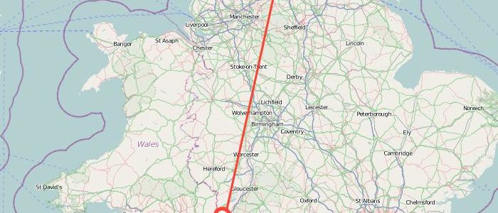 How Far Is Bradford From Bristol